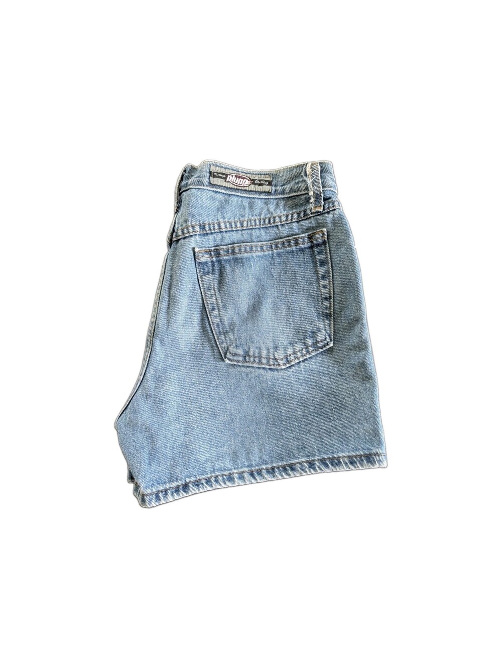 Vintage Plugg Denim Shorts Jorts 32 Waist Baggy Skater Cyber Grunge Y2K Shorts